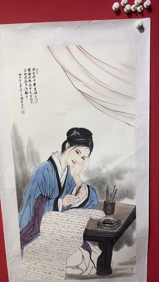 国画秦玉楼-8平尺-国画