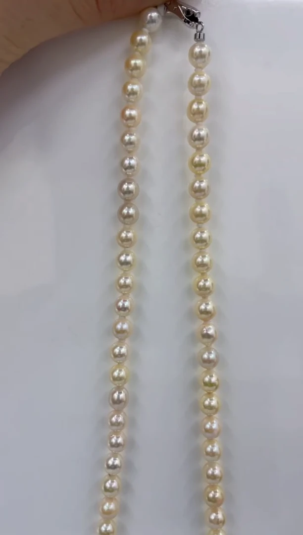 颈饰银S925镶嵌海水珍珠