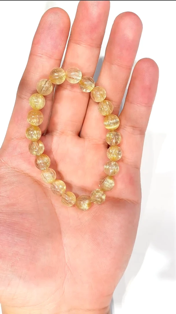 未镶嵌手链发晶发晶手链