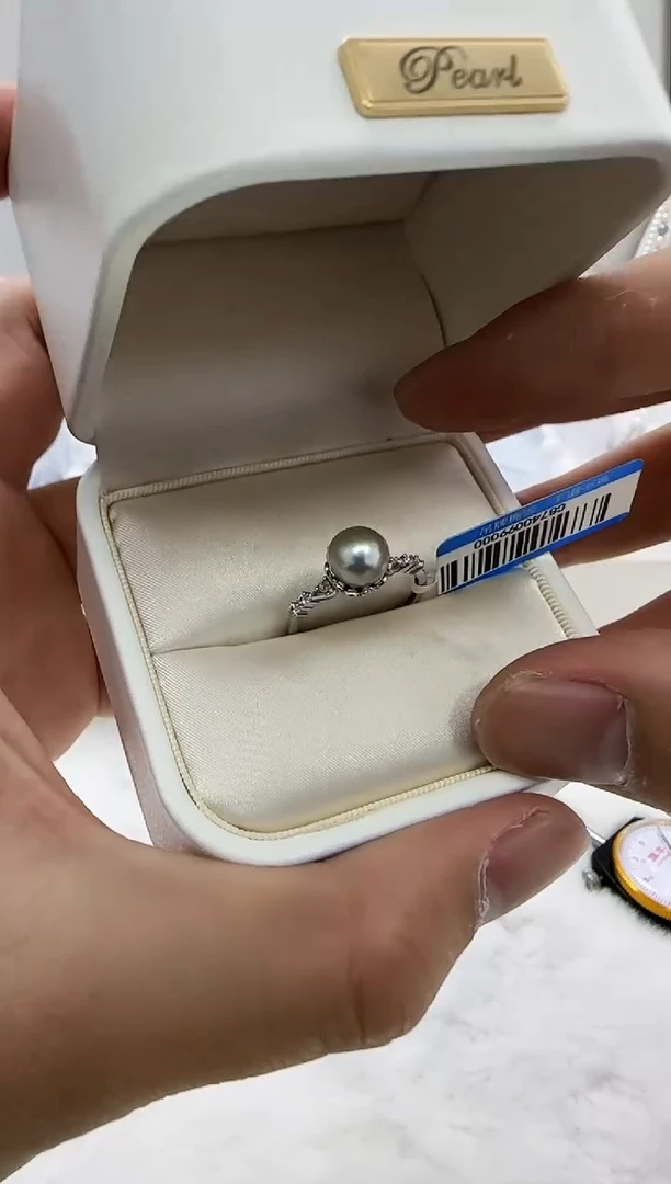 【闪购商品】海水珍珠DA银S925镶嵌c874 珍珠