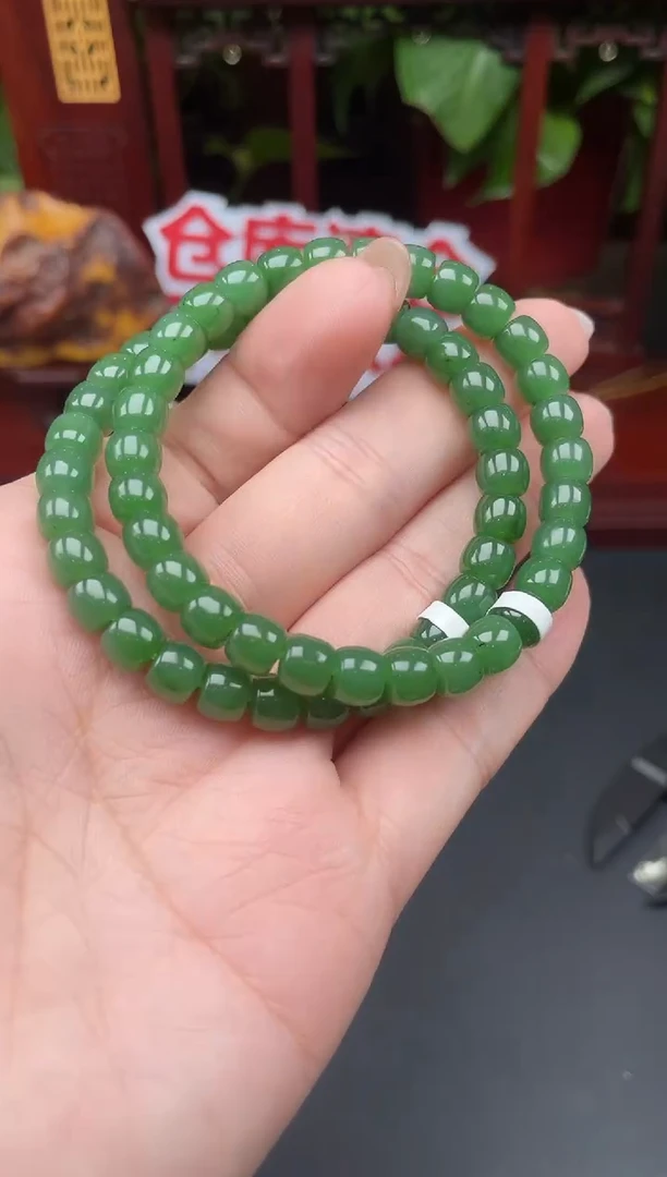 未镶嵌手串和田玉手串XC31多样性发其一