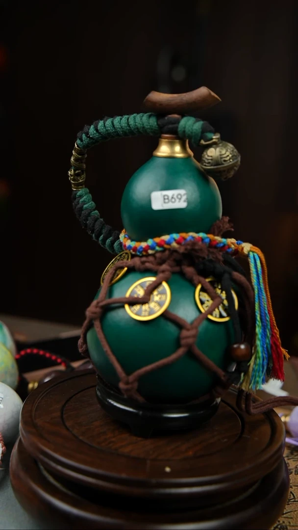 692号500ml左右非遗大漆酒葫芦