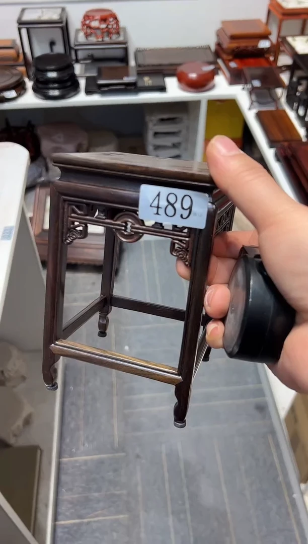 【闪购商品】红酸枝木类端景台489大号