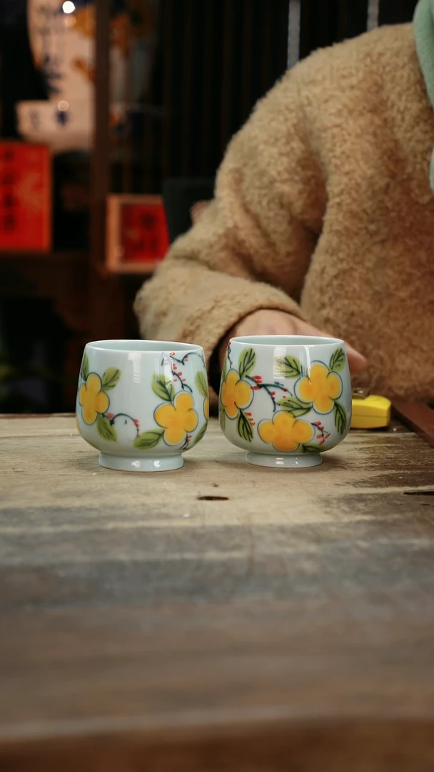 【闪购商品】瓷片景德镇纯手工釉下彩精品餐具