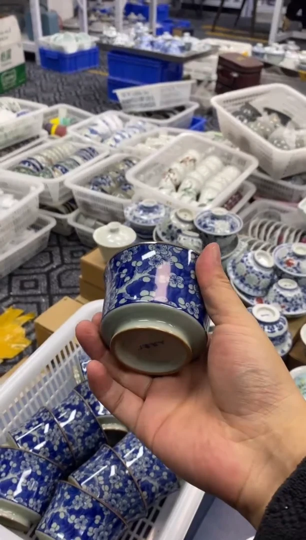 摆件陶景德陶瓷茶具容量约50