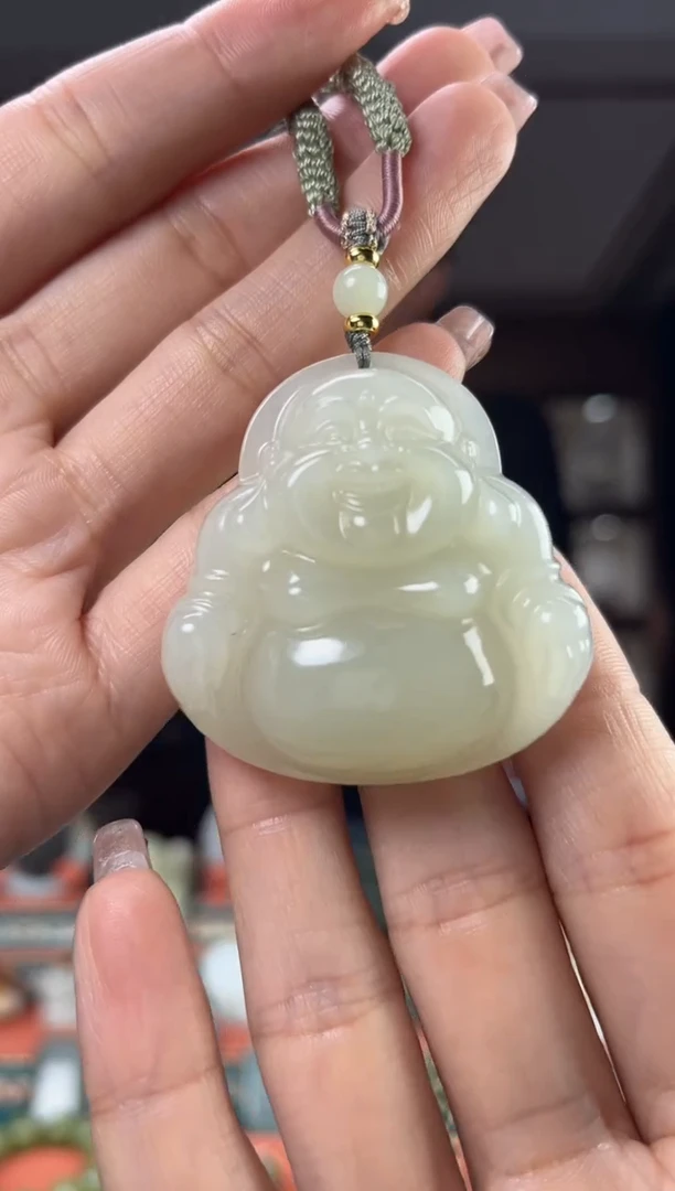 【闪购商品】和田玉颈饰未镶嵌佩佩45mm左右