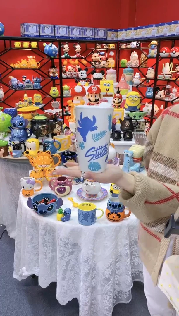 【闪购商品】1@@吏迪仔陶瓷咖啡杯