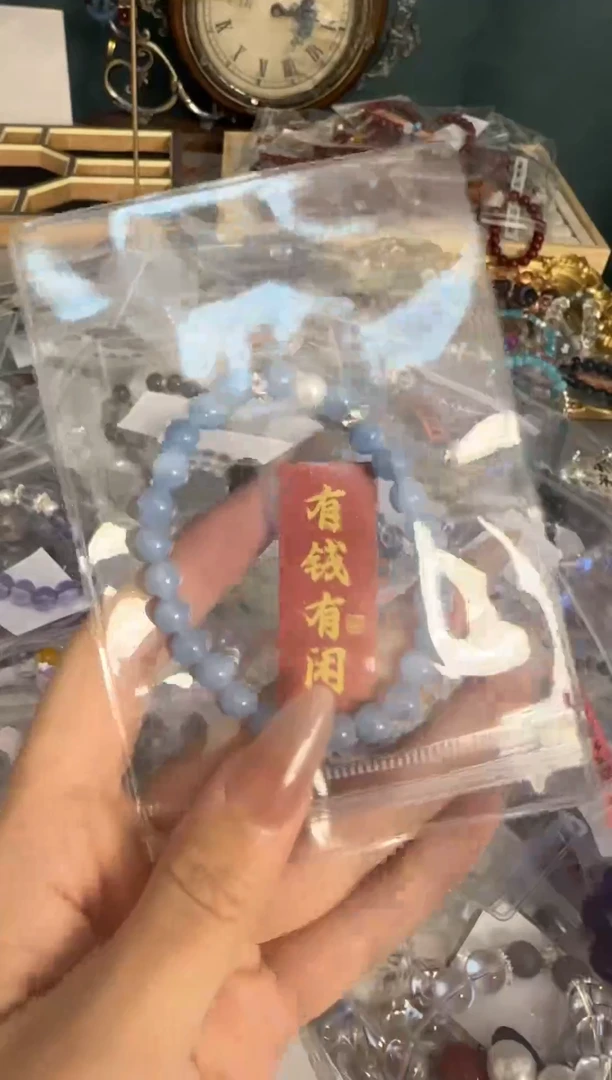 【闪购商品】水晶手链银S925镶嵌水晶 手链 银S925镶嵌