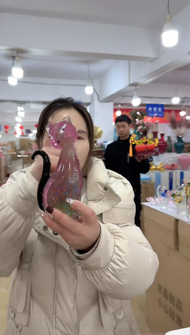 【闪购商品】无铅玻璃美全花器-g-早24