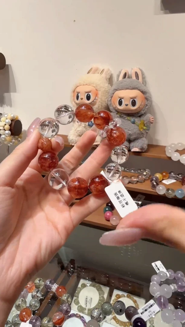 水晶手串未镶嵌（拍4单发一串 多样性发货）
