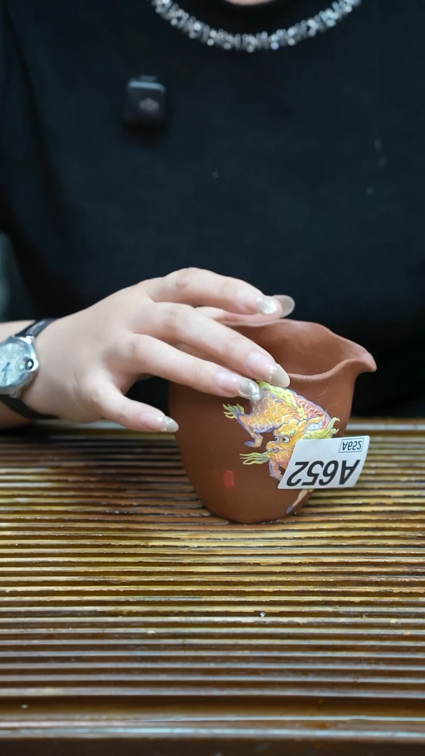 粗陶手工手做茶具