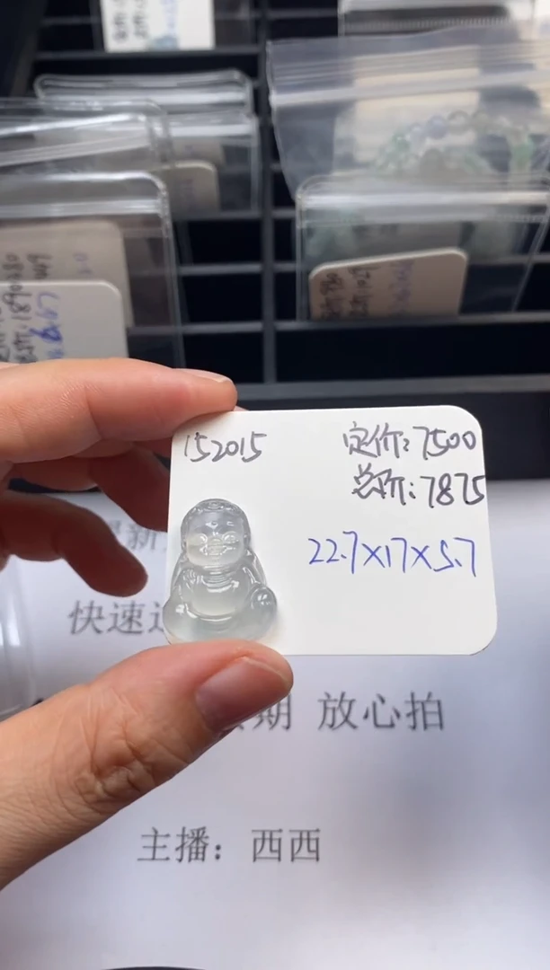 吊坠(不含链)未镶嵌翡翠152015