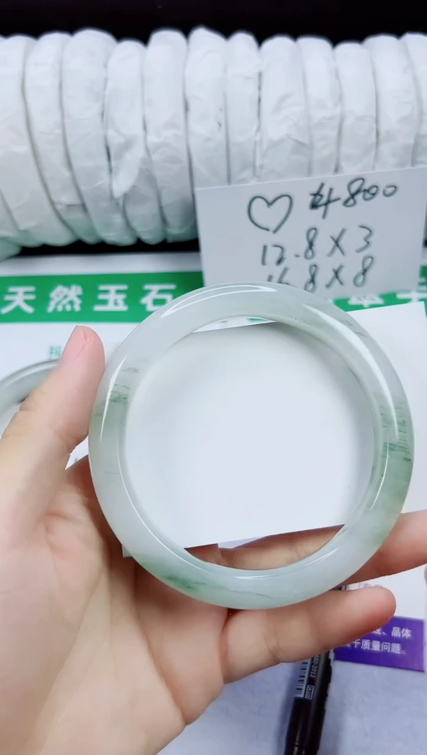 未镶嵌手镯石英质玉210-62/63/64