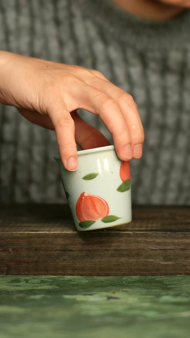 青诗集手工手绘瓷器