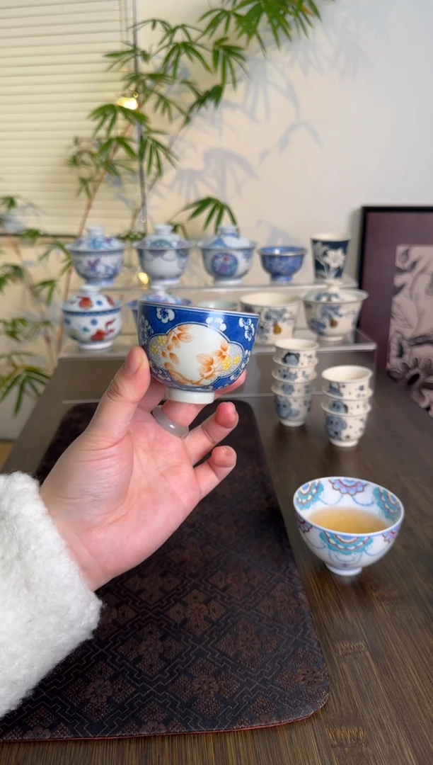 【闪购商品】景德镇手绘茶杯茶杯