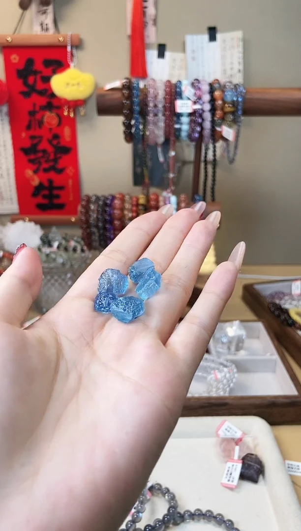 【闪购商品】海蓝宝石手链未镶嵌海蓝宝随行