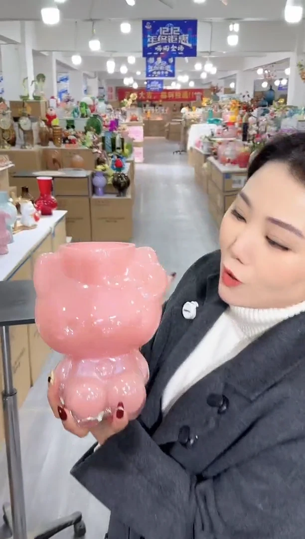 【闪购商品】琉璃椿新花器Z-晚