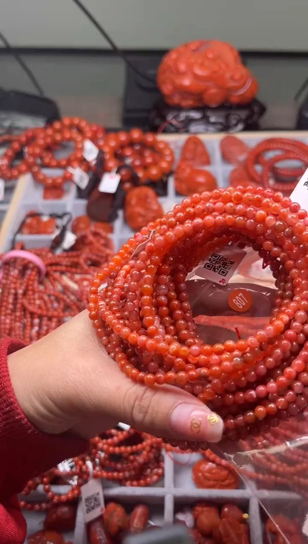 【闪购商品】南红玛瑙珠宝奇石未镶嵌807-4+随机多样性/一条