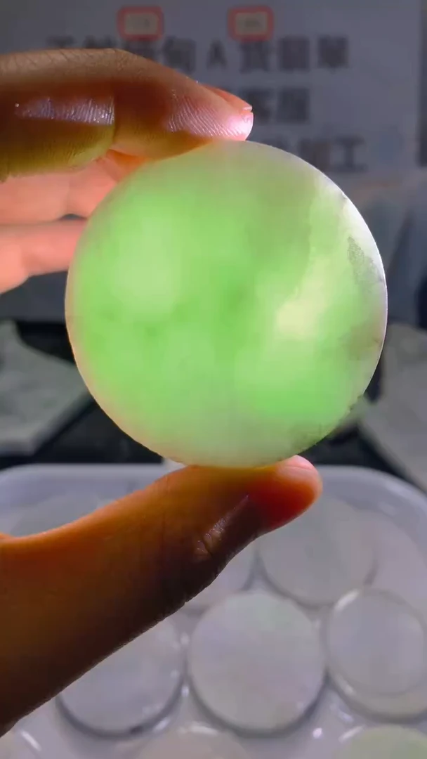 未镶嵌裸石翡翠天然缅甸翡翠A货FC235