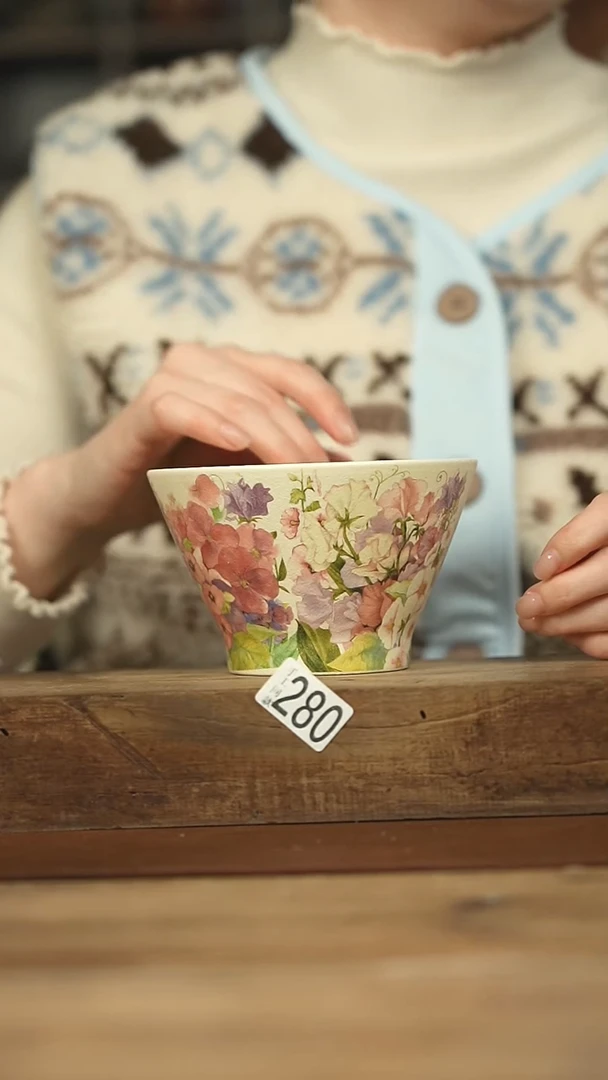 设计师手作款 落单系列碗