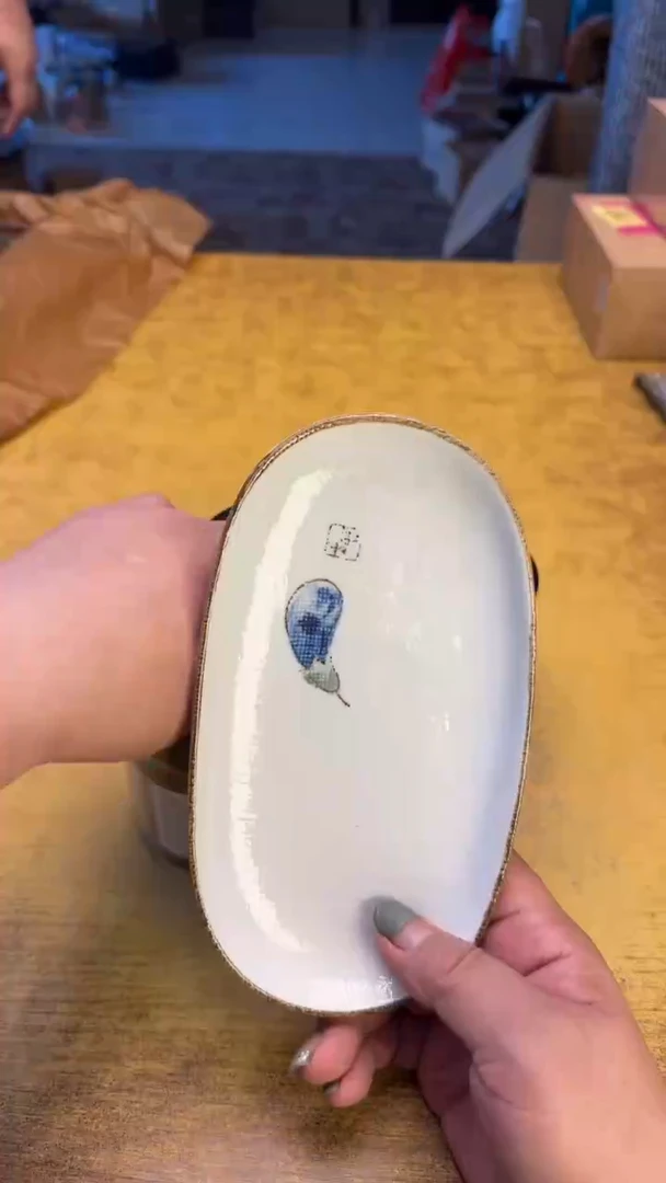 瓷器瓷瑕疵老破破139随机四件酱碗