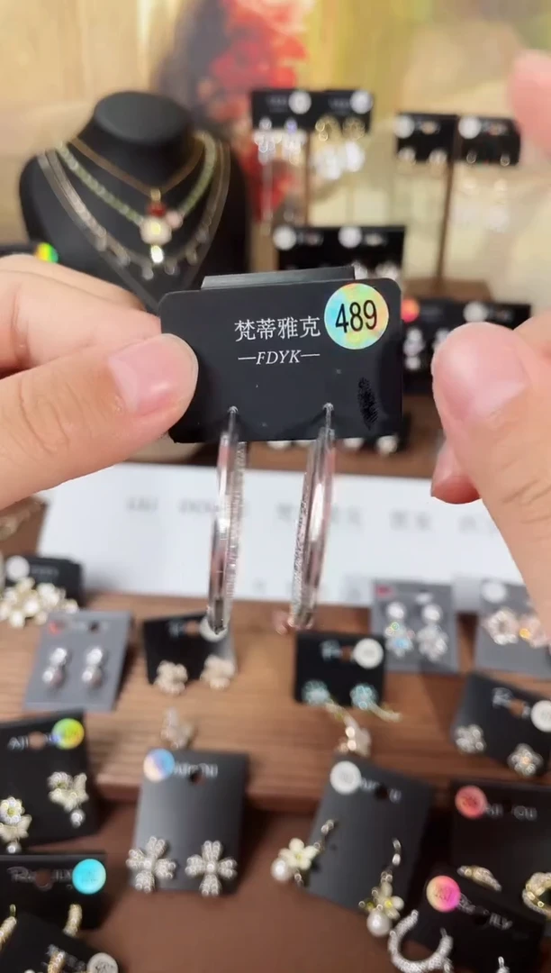 铜合金合成立方氧化锆925银梵489