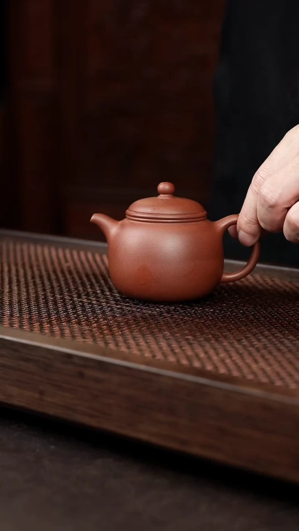 茶杯紫砂底槽清小匏尊