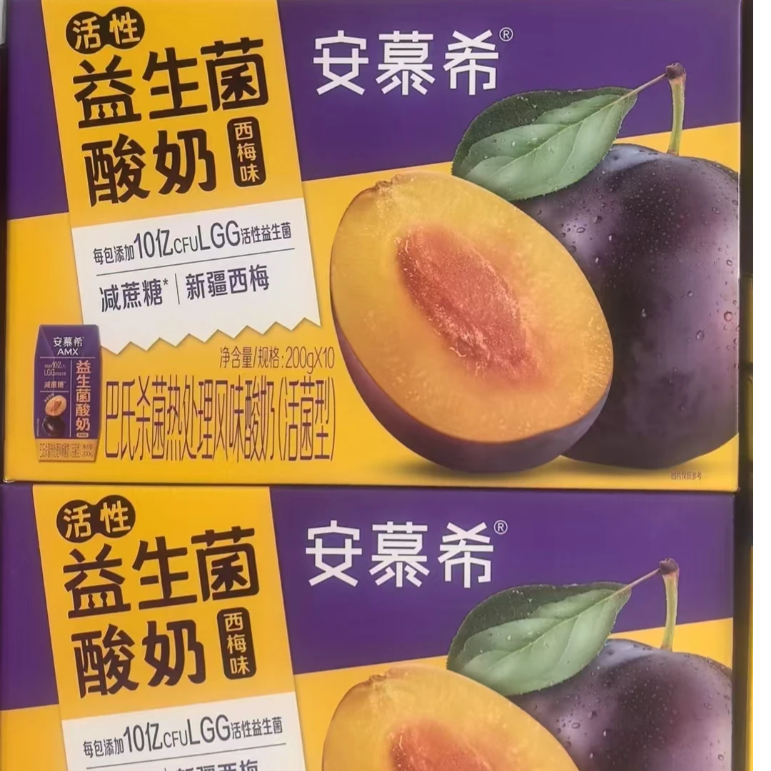 3月产伊利安慕希益生菌酸奶西梅味200g*10瓶