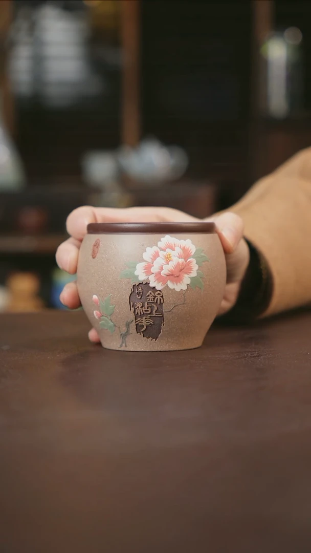 【闪购商品】杯景德镇陶瓷杯碗柴烧多人