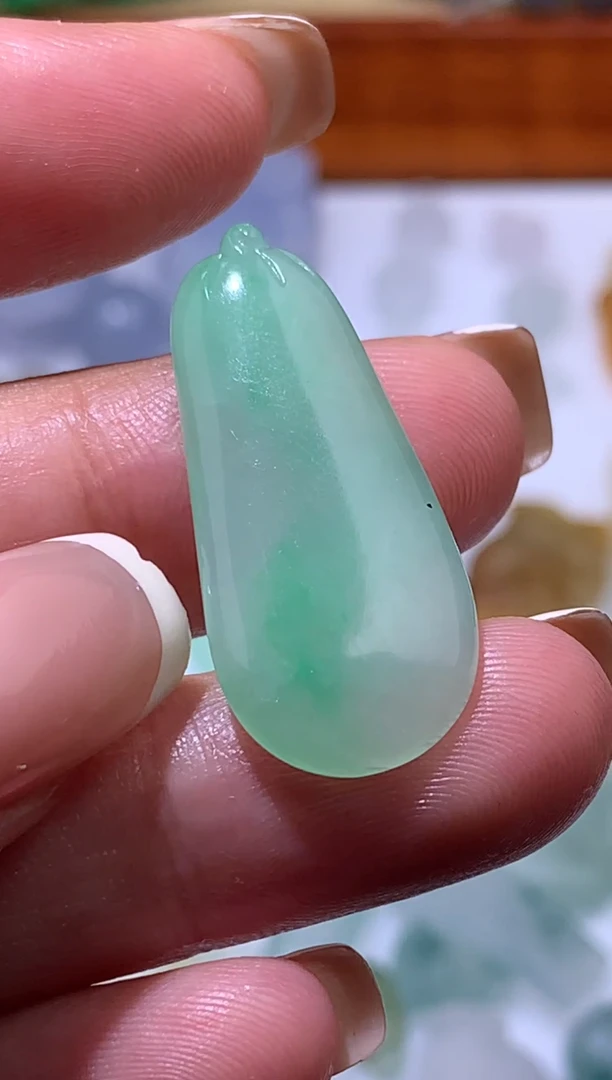 定制翡翠未镶嵌福瓜  1380+138