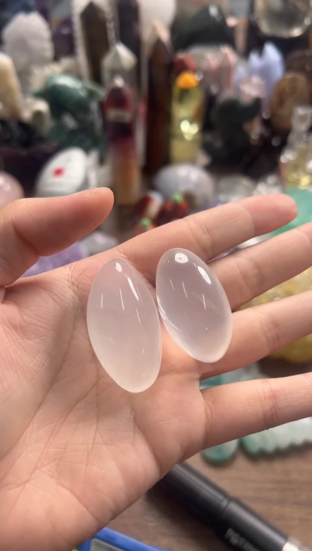 未镶嵌珠宝半成品水晶M1022 拍一发二