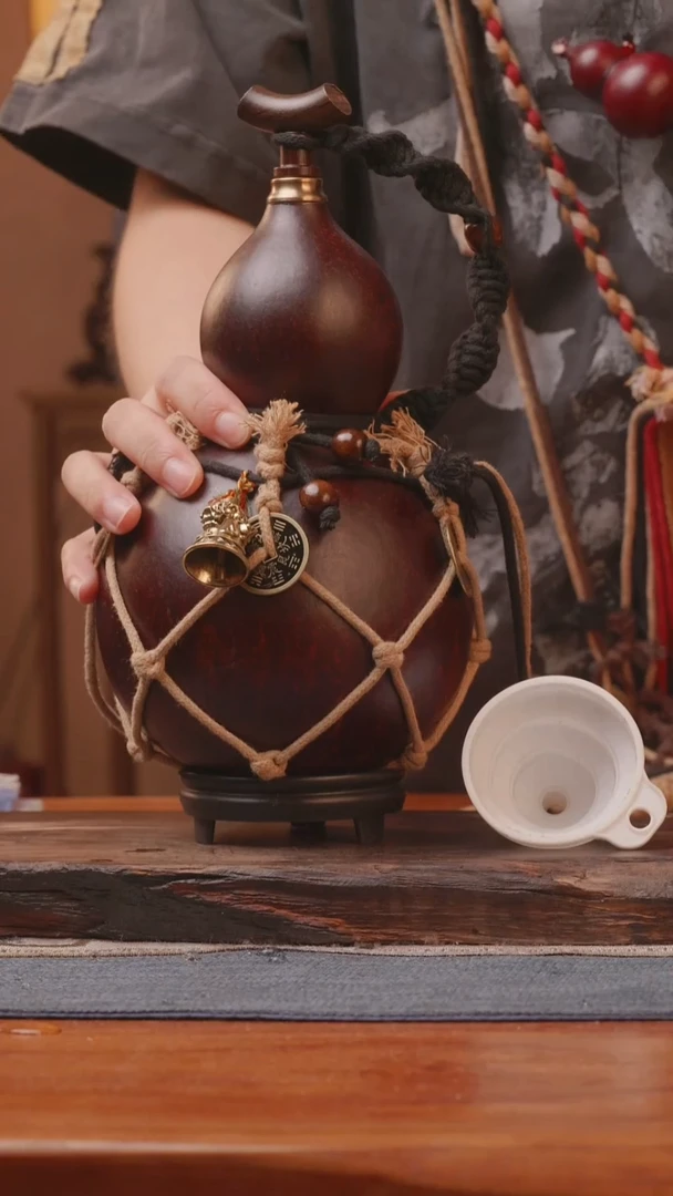 1400号精品大漆葫芦防腐防渗装水茶酒