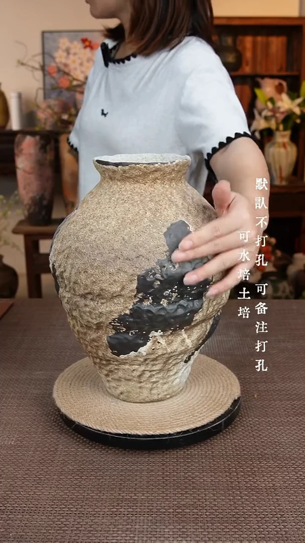 摆件9999景德镇陶瓷花瓶