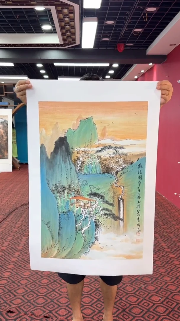 国画绘画山水花鸟
