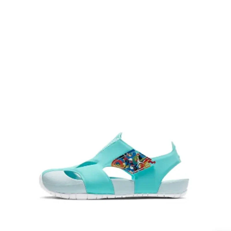 (微瑕)幼童 Air Jordan Flare 夏季舒适极光绿凉鞋 CI7849-301