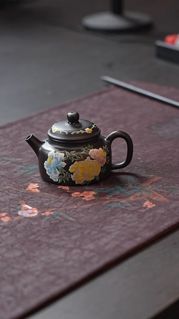 茶壶紫砂紫砂德钟壶