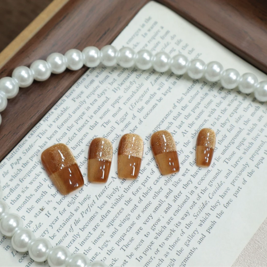 27  金棕空间    纯手工穿戴甲