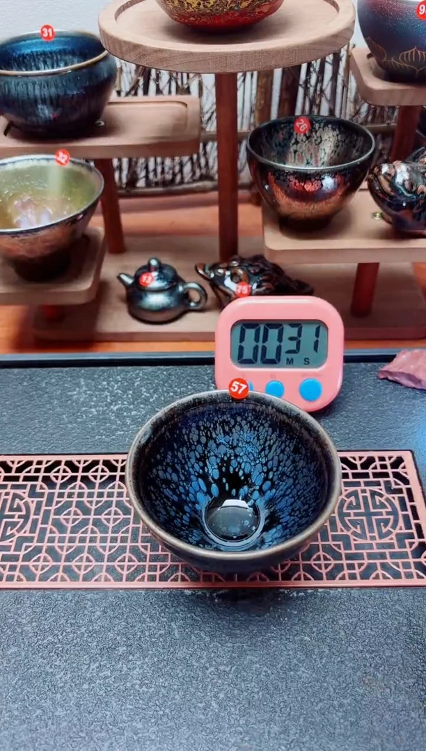 茶盏晋****具57号建盏工匠茶器