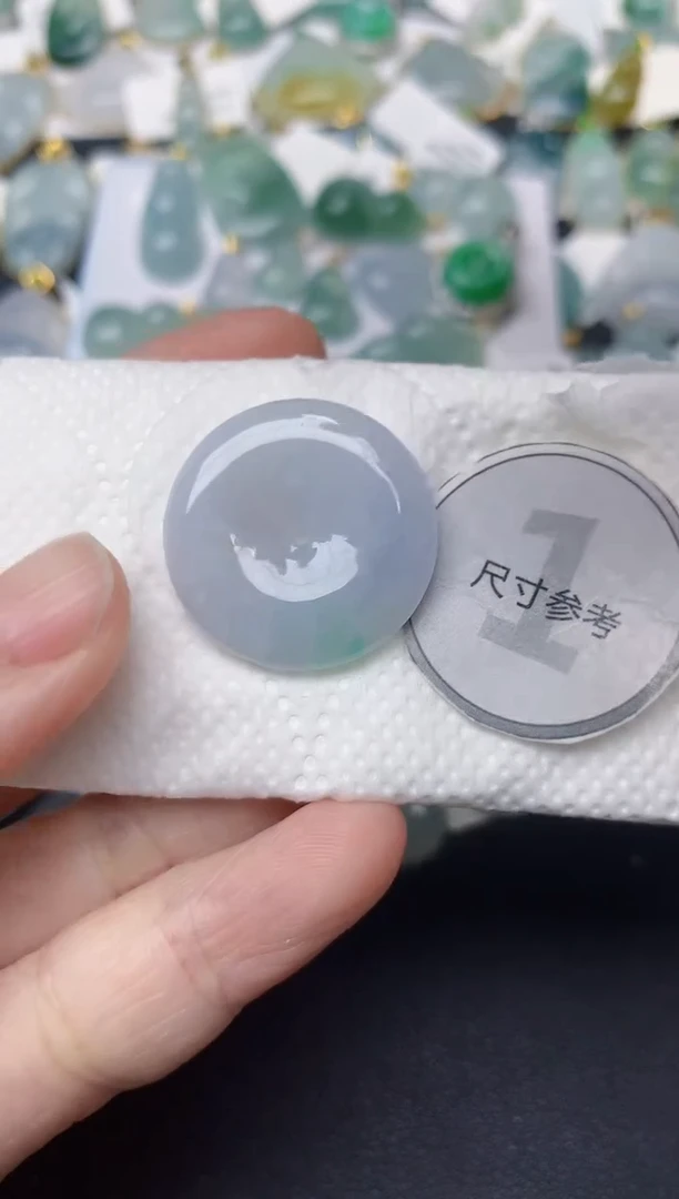 颈饰未镶嵌翡翠天然缅甸A货翡翠