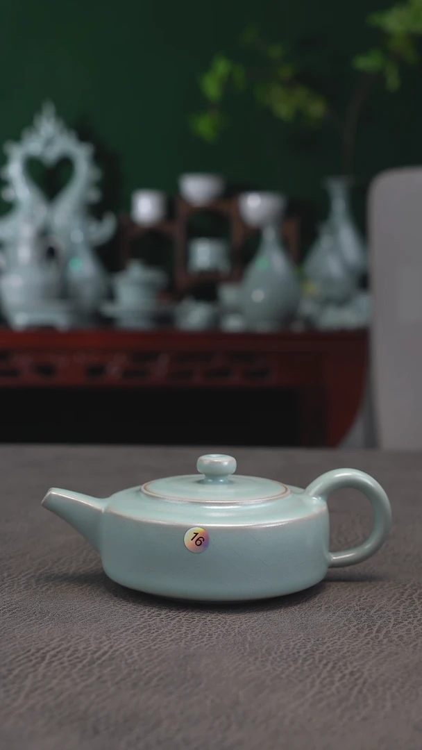 省工纯手工16号周盘壶微瑕简包-二