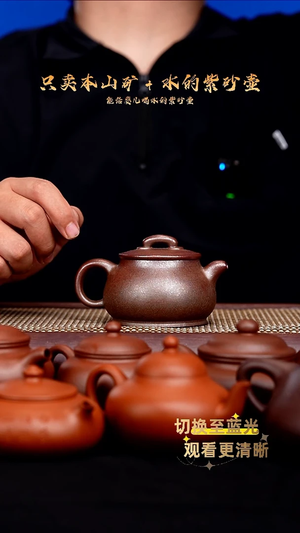 茶壶紫砂龙窑柴烧 底槽青 儒相