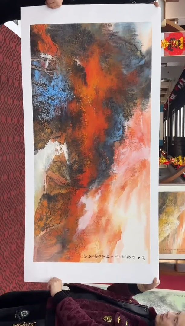 【闪购商品】国画国画绘画山水花鸟