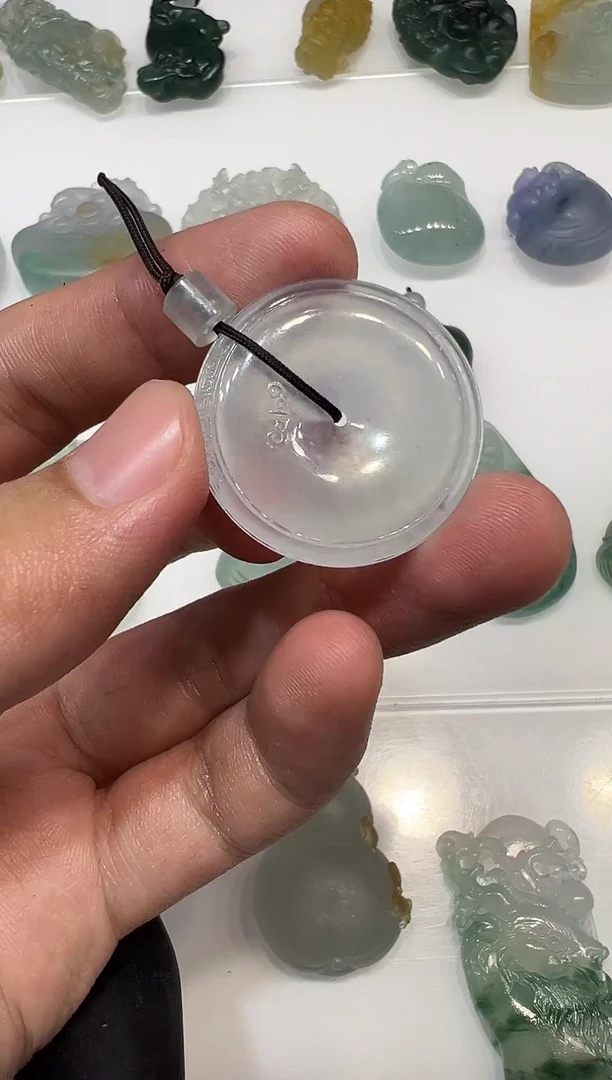 未镶嵌定制翡翠扣子