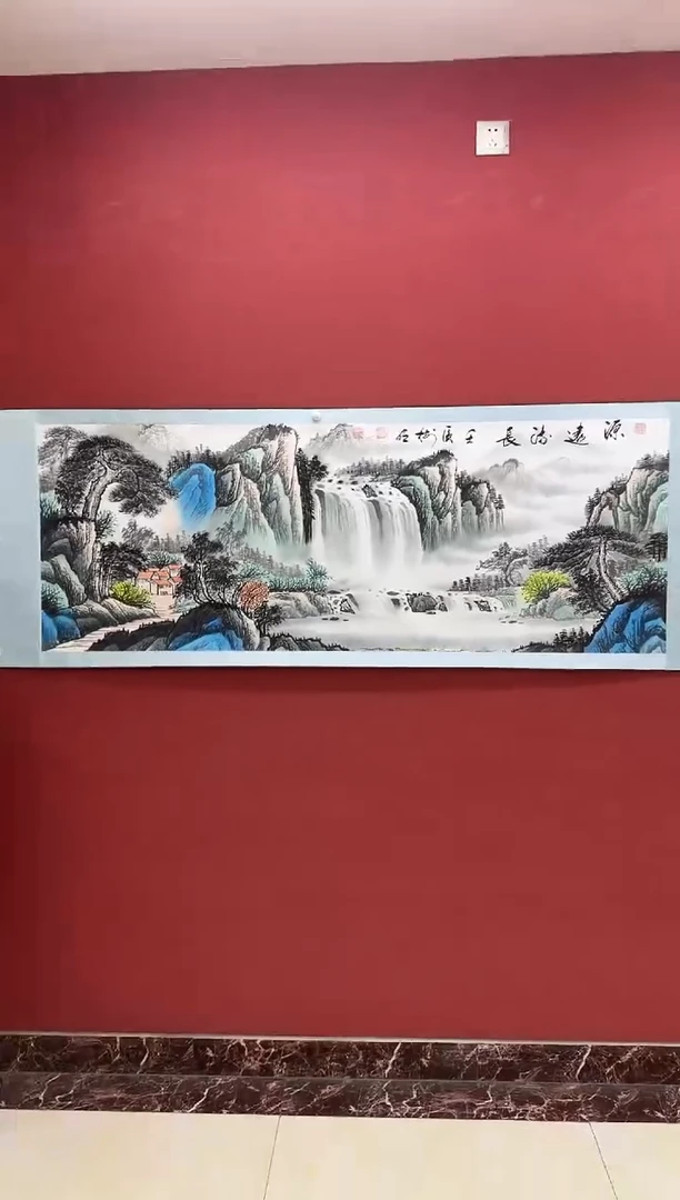 国画王树明老师国画山水源远流长
