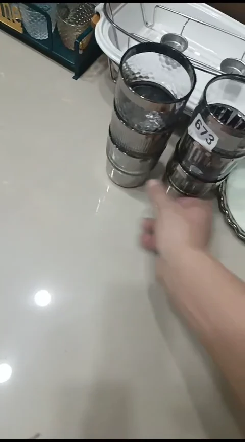 瓷默*673玻璃杯六个