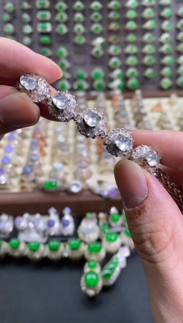 未镶嵌戒指翡翠天然缅甸A货翡翠未镶嵌 粉丝福利