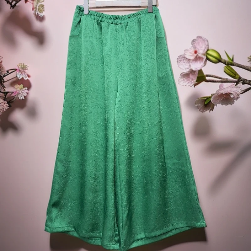 907【巧姐专属】新款时尚休闲百搭设计师宽松阔腿裤