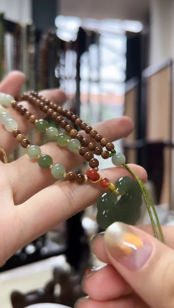 库克手串/手链库克卷草纹套链