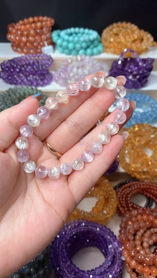 未镶嵌锂辉石手链23.3