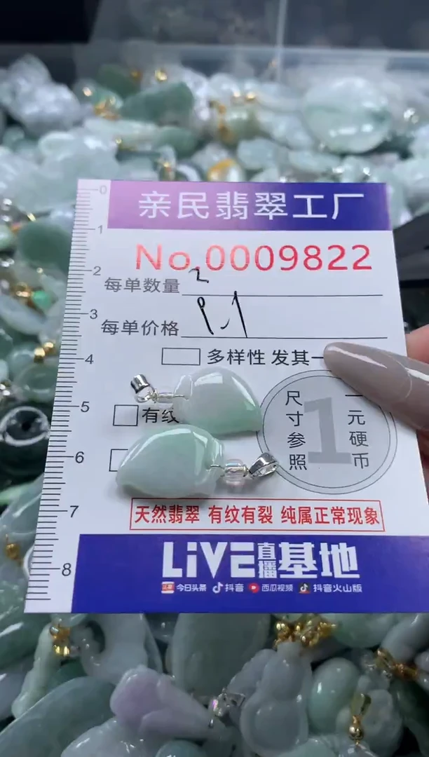 颈饰未镶嵌翡翠9822